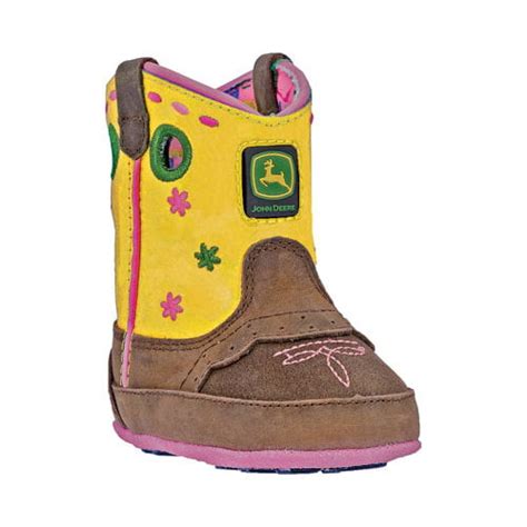 Infant John Deere Boots Crib Flowers 0152