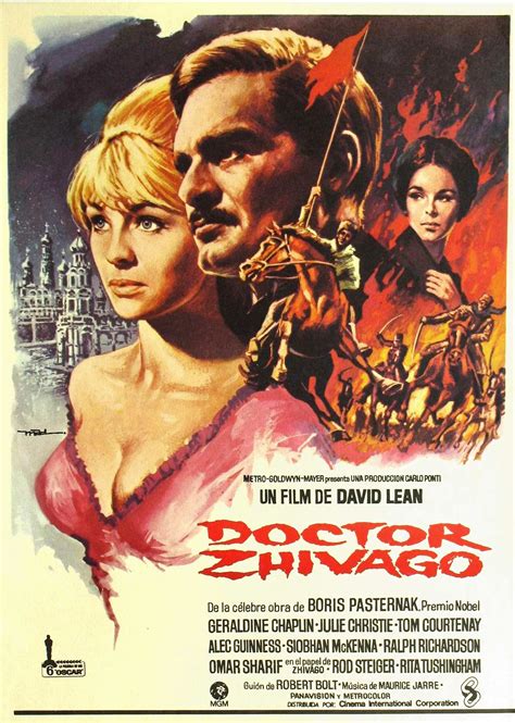 1965doctor Zhivago Epic Romantic Drama Film Directed By David Lean And