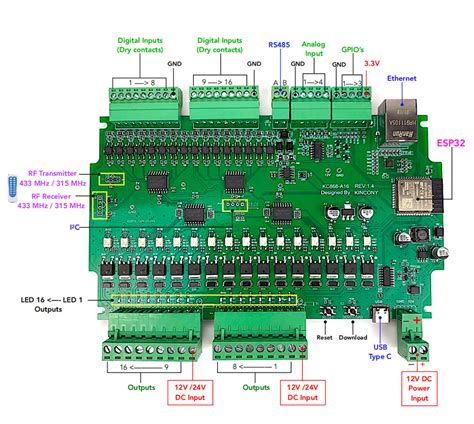 KC868 A16 ESP32 Home Automation Relay Module Released Smart Home