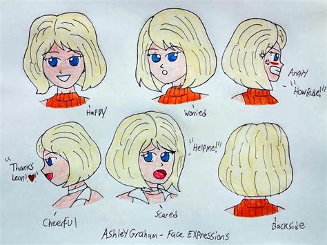 Ashley Graham Face Expressions By Mavhunterj17 On Deviantart
