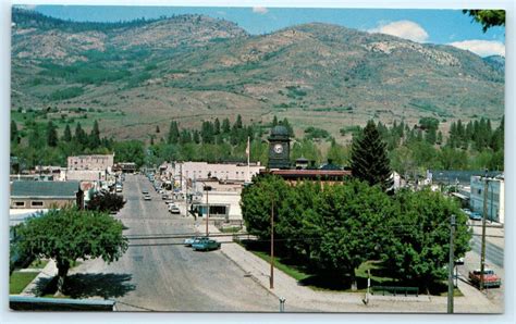 Grand Forks B C British Columbia Canada First Street Scene C S