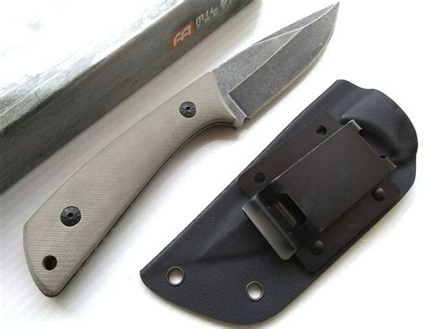 Surgical Steel Full Tang Fixed Blade Knife With Kydex