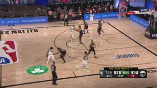 Challenge OOB Raptors Celtics NBA Official