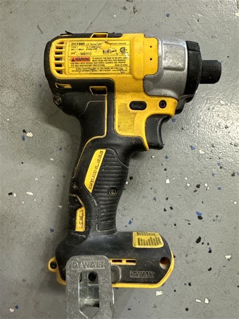 Dewalt V Max Xr Impact Driver Dcf Brushless Motor Tool Only