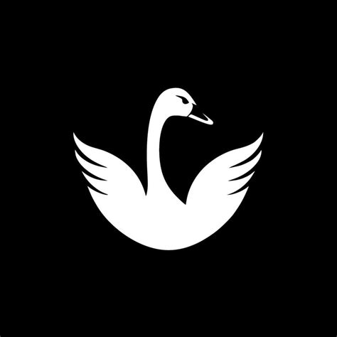 Swan Minimalist And Simple Silhouette Illustration 46979583 Vector