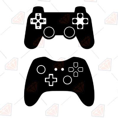 Game Controller Svg Video Gamer Svg Controller Gamer Svg Cutting File