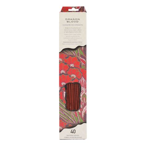 Flora Classique Dragon Blood Scented Incense Sticks 40 Count