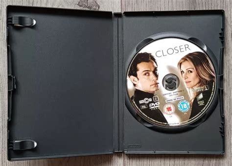 CLOSER DVD JULIA Roberts Jude Law Natalie Portman Clive Owen EUR 4