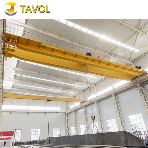 High Performance Tons Electric Double Girder Rail Overhead