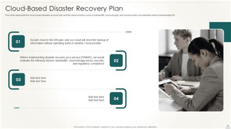 Information Technology Disaster Resilience Plan Ppt Powerpoint