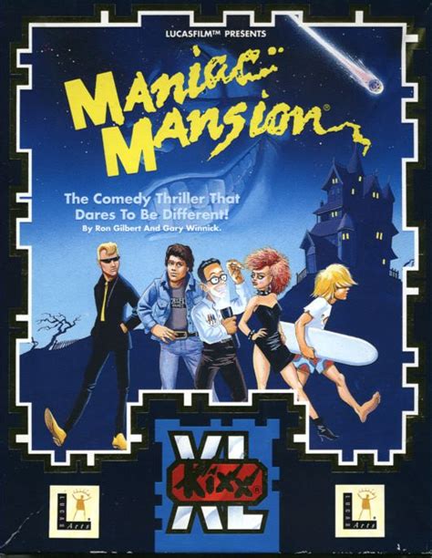 Maniac Mansion Cover Art