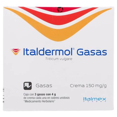 Gasas Italdermol Con Crema Mg G Sobres Walmart