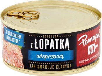 Pamapol Konserwa Lopatka Z Miesem Wieprzowym 300g Polish Daisy