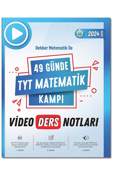 Rehber Matemat K Yayinlari G Nde Tyt Matematik Video Ders Notlar