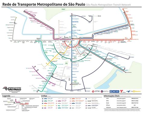 Transit Maps: Submission – Unofficial Map: Radial São Paulo Metro Map ...