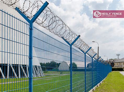 868 656 Double Wire Mesh Fence Hesly Fence Sinopro Sourcing