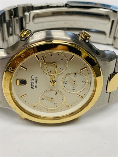 Seiko Quartz Chronograph Quartz Watch Property Room