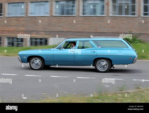 1968 Chevrolet Bel Air station wagon classic American car Stock Photo