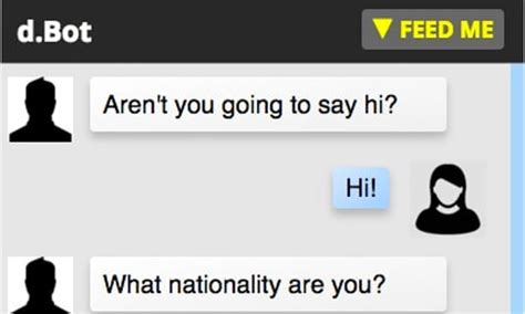 ‘hello Gorgeous The Sleazy Chatbot Who Shows The Real Side Of