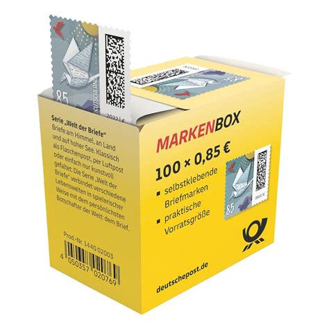 Porto Bis Ende Markenbox Brieftaube Deutsche Post X