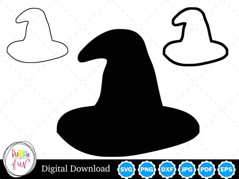 Witch Hat Silhouette