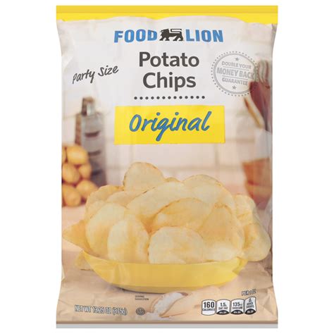 Save On Food Lion Original Potato Chips Party Size Order Online Delivery Food Lion