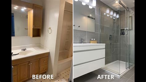 Amazing DIY Small Bathroom Remodel Renovation For Under 5K Timelapse