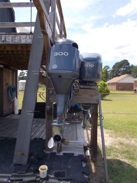 Using Harbor Freight Car Motor Stand For An Outboard The Hull Truth