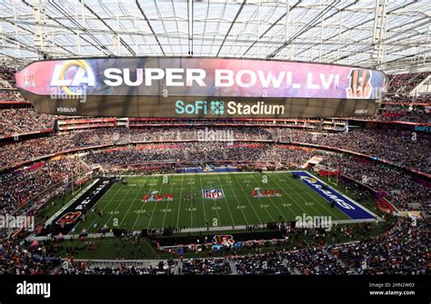 American Football Nfl Super Bowl Lvi Cincinnati Bengals Gegen Los