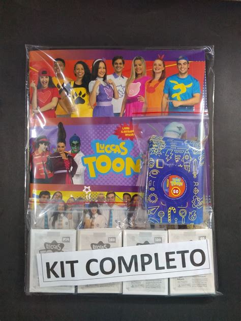 Lbum De Figurinhas Luccas Neto Luccas Toon Completo E Para Colar