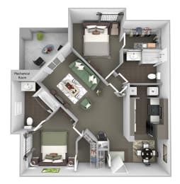 Floor Plans of Antelope Ridge Apartments in Menifee, CA