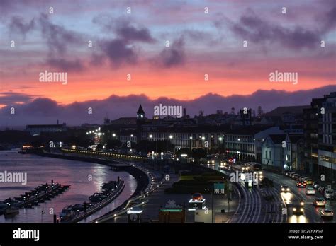 Atlantic Ocean from Azores Stock Photo - Alamy