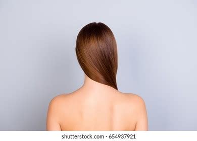 Back View Photo Slim Beautiful Naked Stock Photo Shutterstock