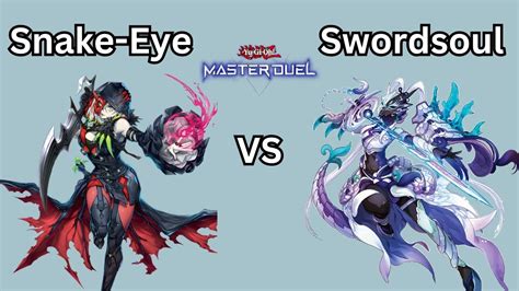 Snake Eye Vs Swordsoul Master Duel Replay Youtube