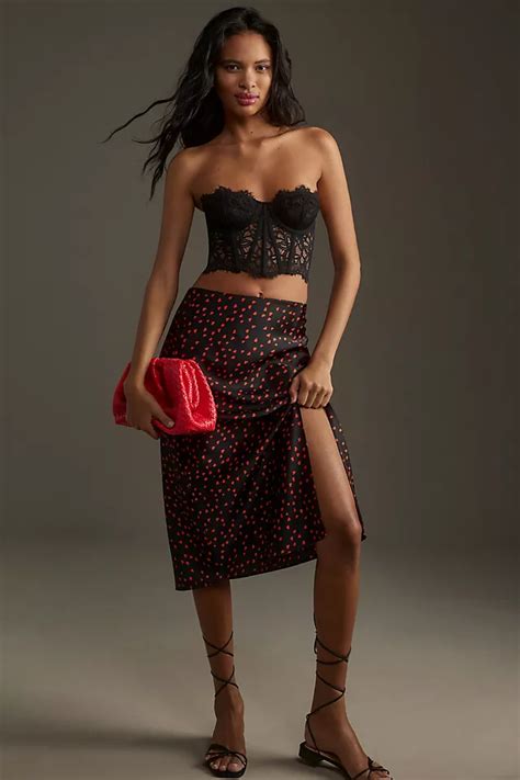 The Giselle Lace Bustier Strapless Edition Anthropologie