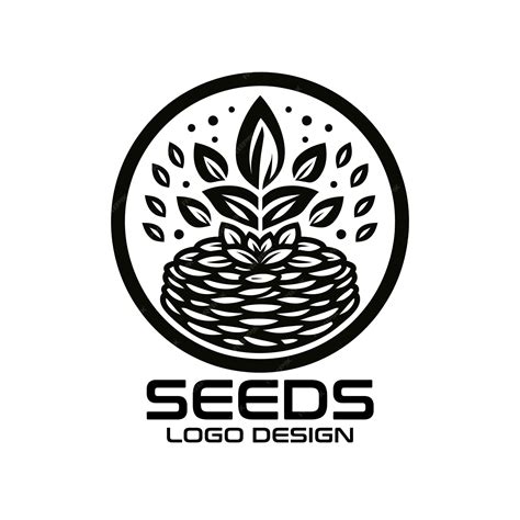 Premium Vector Seeds Vector Logo Design