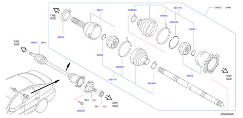 Infiniti M Cv Joint Boot Kit C Ea J Infiniti Warwick Ri