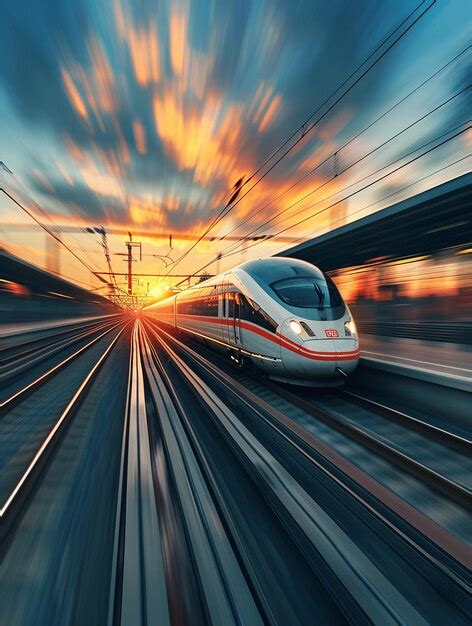 Premium Photo | Highspeed train