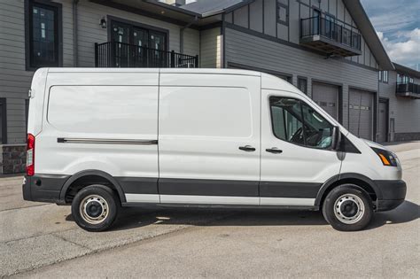 Used 2019 Ford Transit Cargo 250 148 Wb Cargo Van Built In Shelving For Sale Special Pricing