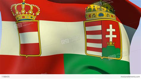 Flag Of Austria-Hungary 1869-1918 Stock Animation | 1188435