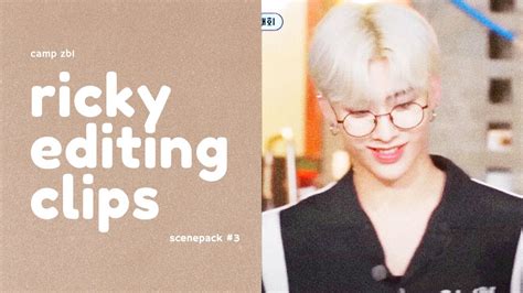 CUTE SOFT RICKY CLIPS FOR EDITS SCENEPACK 3 YouTube