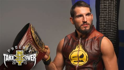 Johnny Gargano Poses For His Nxt North American Champion Photos Wwe