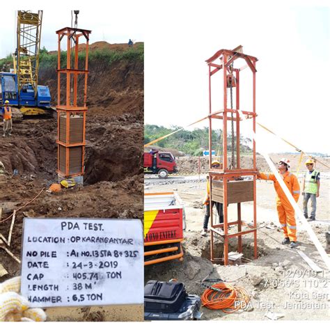 Jasa Pile Driving Analyzer Pda Test