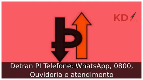 Detran Pi Telefone Whatsapp Ouvidoria E Atendimento Em