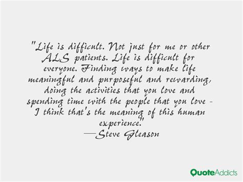 Steve Gleason Quotes. QuotesGram