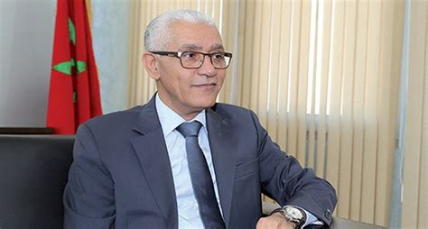 Paraguay Rachid Talbi El Alami Repr Sente Le Maroc Lors De L