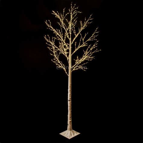 Arbre Lumineux Led H Cm Bouleau Lumina Blanc Chaud Sapin Et