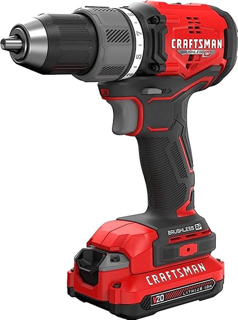 Amazon CRAFTSMAN RP Cordless Drill Driver Kit With 2 Batteries