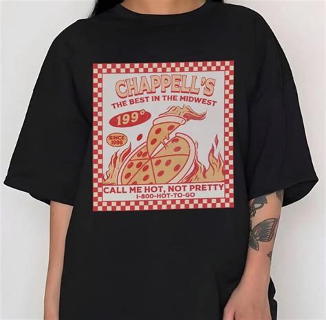 Chappell Roan Hot To Go Shirt Chappell Pizza Midwest Princess Tourr Shirt S Xl Walmart