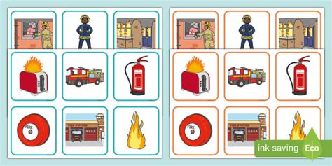 Fire Safety Matching Cards Twinkl Teacher Made Twinkl